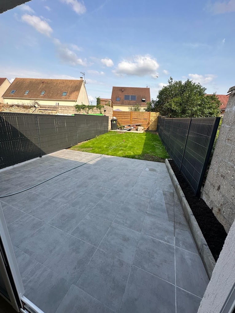 terrasse et jardin